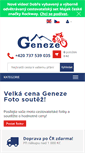 Mobile Screenshot of geneze.cz