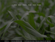 Tablet Screenshot of geneze.com.br